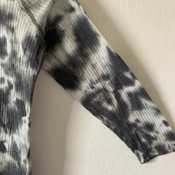 Torrid Womens Sweater Tie Dye Waffle Knit Plus Size 2 Scoop Neck Long Sleeve - Picture 7 of 14